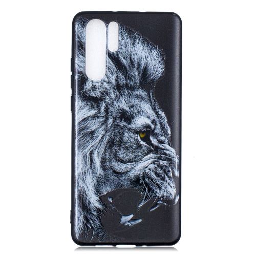 Coque en TPU impression de motifs lion pour votre Huawei P30 Pro