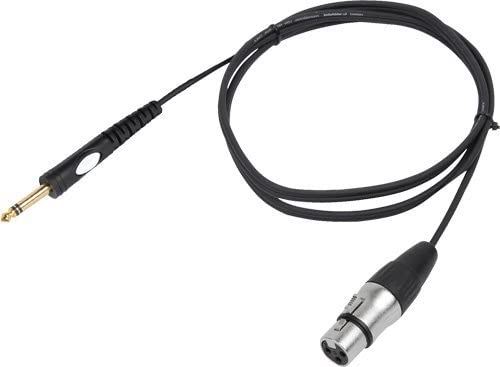 BST XLRF-JACKM-6 Câble de Liaison 6 m