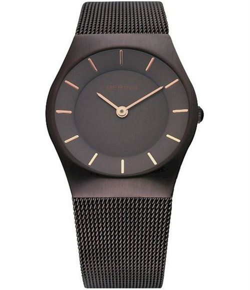 Bering Montre Femme, Mixte 11930-105 bordeaux, Brun