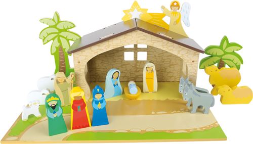 Crèche En Bois
