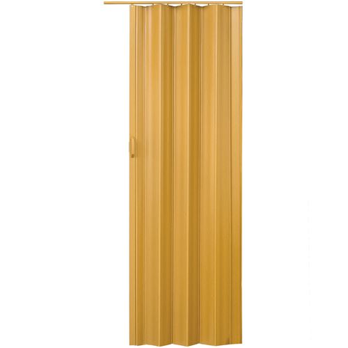 TecTake Porte accordéon - marron érable