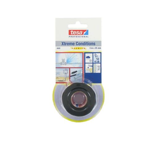 Joint en bande tesa® Professional Xtreme Conditions tesa 04600-00001-00 noir (L x l) 3 m x 25 mm