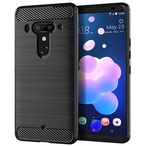 Etui Coque de protection durable souple pour HTC U12 Plus - Noir