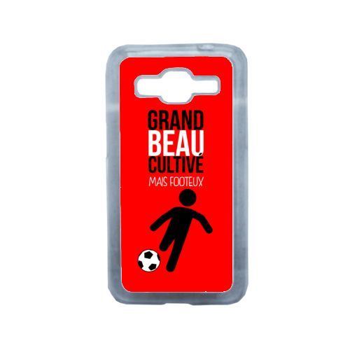 Coque grand beau cultiv mais footeux 6 compatible samsung core prime transparent