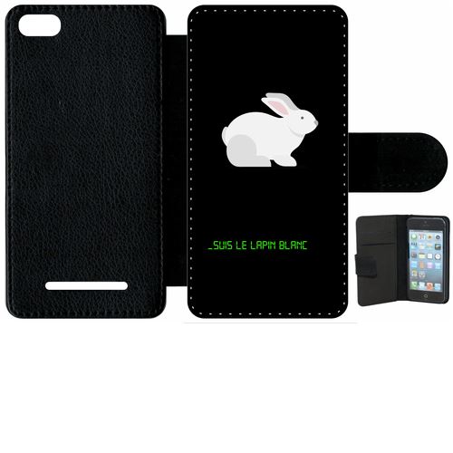 Étui Porte Feuille Xiaomi Mi 4c Suis Le Lapin Blanc