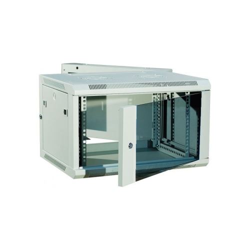 DEXLAN Coffret mural pivotant 19 15U profondeur 550 mm (gris)