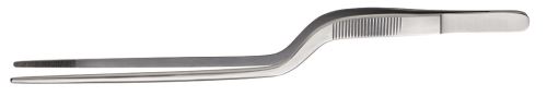 Pincette inox coudee 20cm--mt652021