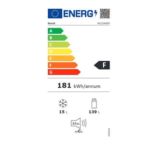 bosch - réfrigérateur 1 porte intégrable à pantographe 154l - kil32adf0