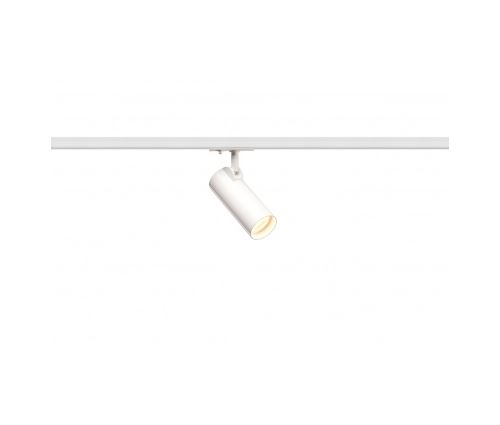 Helia 50 led spot pour rail monophasé, blanc, 11w, 3000k, 35°, sans rail