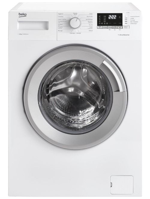 Beko Up Llf10W6 - Machine À Laver - Largeur : 60 Cm - Profondeur : 64 Cm - Hauteur : 84 Cm - Chargement Frontal - 64 Litres - 10 Kg - 1200 Tours/Min - Blanc