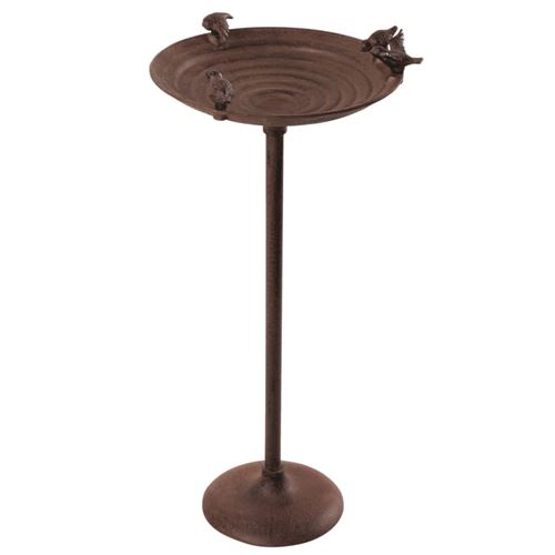Comparer les prix de Esschert Design Baignoire pour oiseaux sur pied Fonte