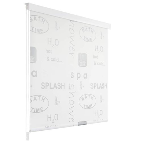 vidaXL Store roulant de douche 160x240 cm Éclaboussures