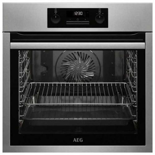 Four à pyrolyse Aeg BPS331120M 74 L LCD 3000W Acier inoxydable Noir