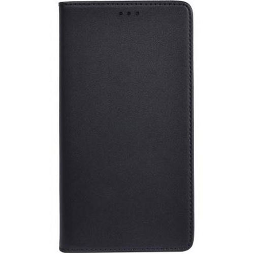 Bigben Connected folio case - Flip cover voor mobiele telefoon - synthetisch - zwart - voor Samsung Galaxy J6+