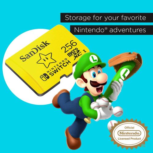 Cette carte MicroSD 256Go pour Nintendo Switch est presque à