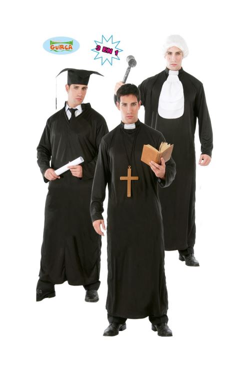 Juge / pretre / etudiant (3 en 1)