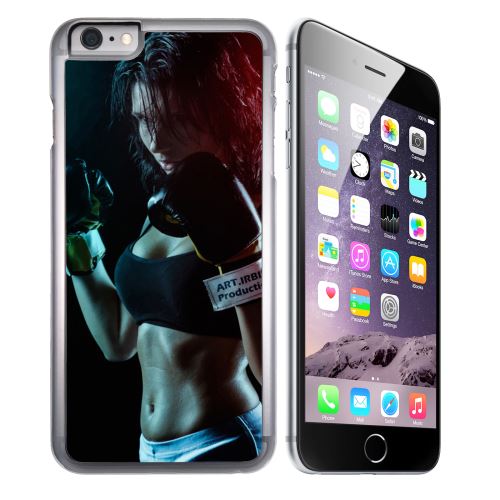 Coque pour iPhone 7 girl boxe