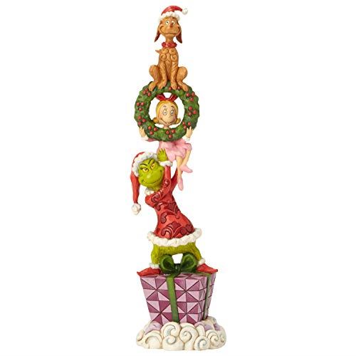 Enesco Dr. Seuss The Grinch par Jim Shore Figurine de personnages empilés, 13,39 , multicolore