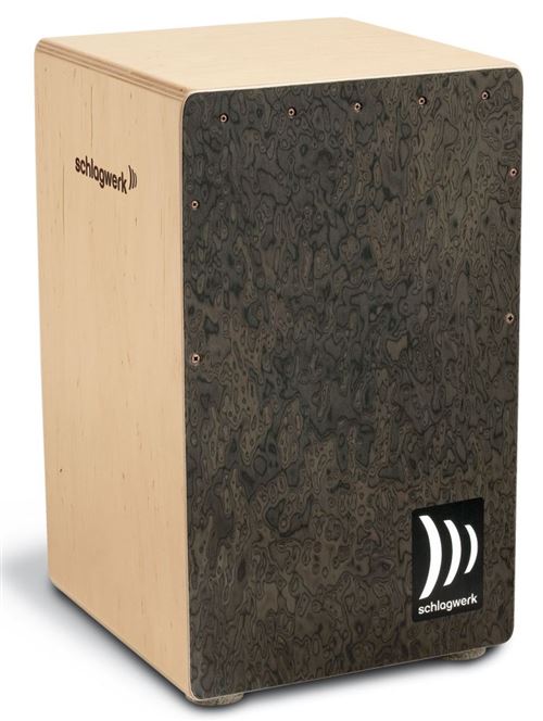 Schlagwerk - Cajon schlagwerk la perù® cp 4007 - burl veneer (noir)