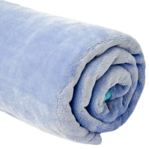 DuneDESIGN Couverture 100% polyester 300g/m² en microfibre Couvre-lit Plaid 140x200cm en peluche a