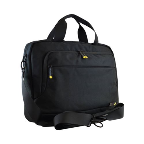 Mallette Eco responsable pour PC et Tablette 14-15.6'' 2 compartiments Noire Tech Air
