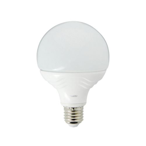 Xanlite|Ampoule LED G95, culot E27, 13,5W cons. (75W eq.), lumière blanc chaud, dimmable par switch 10% - 50% -100%|SE75BDS