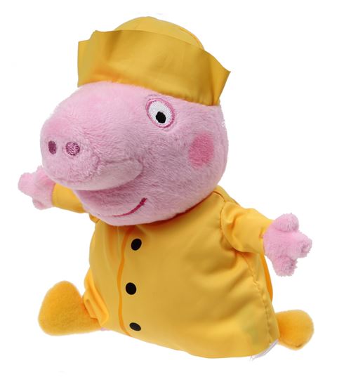 Nickelodeon peluche Peppa Pig skipper rose/jaune 17 cm