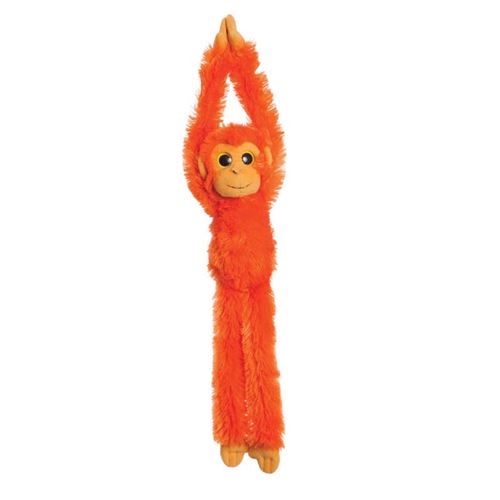 Peluche singe orange