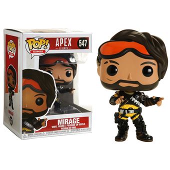 Figurine Funko Pop! Mirage – Apex Legends – Vinyle 9,5 Cm, Collection Officielle, Pour Enfants Et Adultes