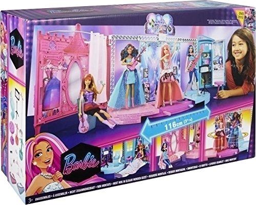 Barbie Rock-n-royals Transforming Stage Playset