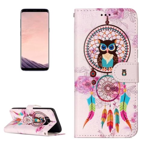 Galaxy S8 Housse Etui Cuir PU Hiboux ALS52781