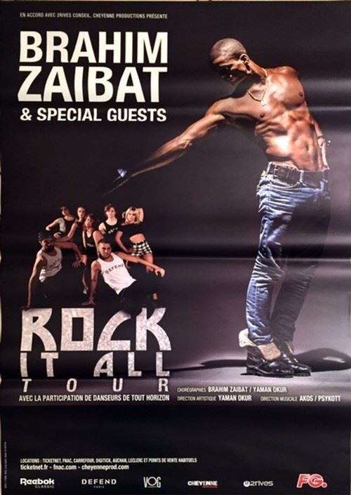 Brahim Zaibat - 80x120 cm - AFFICHE / POSTER