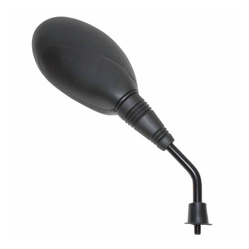 Retroviseur adaptable piaggio 50 zip 2010+ noir droit (homologue) -p2r-