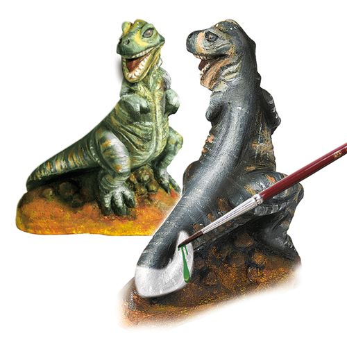 SES - 01283 - Kit De Loisirs Cr&eacute;atifs - Moulage en Pl&acirc;tre - T-Rex