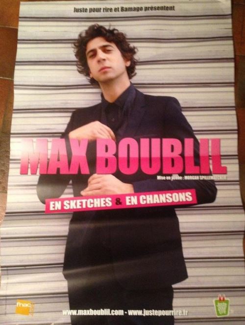 MAX BOUBLIL - 80x120 cm - AFFICHE / POSTER