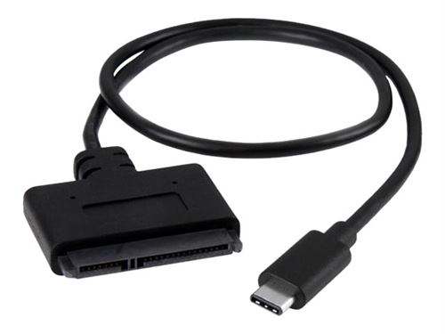Startech Noir .Com Adaptateur Usb 3.1 (10 Gb/S) Pour Disque Dur Sata Iii De 2,5" Avec Usb-C Et Uasp (Usb31csat3cb) - Contrôleur De Stockage - 2.5" 3.5" - Sata 6Gb/S - Usb 3.1 (Gen 2)