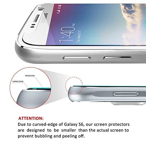 iVoler [Pack de 3] Verre Trempé Samsung Galaxy S6, Film Protection en Verre trempé écran Protecteur vitre