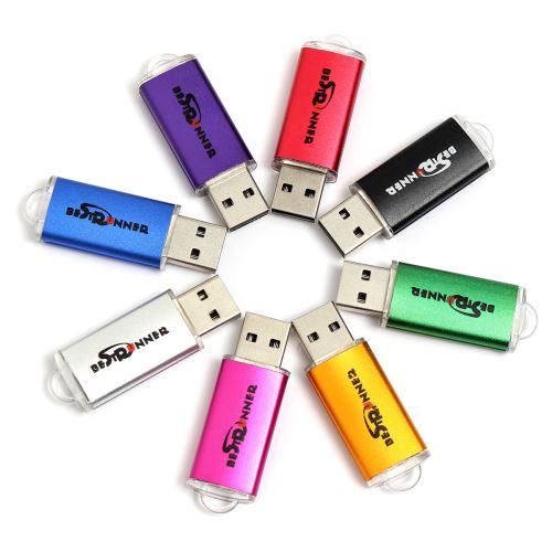 BESTRUNNER 256M CLE USB 2.0 Memory Stick Mémoire Flash Stick De Stockage Lecteur Stylo BLEU