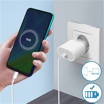 Connecteur Charge USB-C Huawei P Smart 2019/2020 - Modèles POT-LX1 Etc. - Neuf Origine