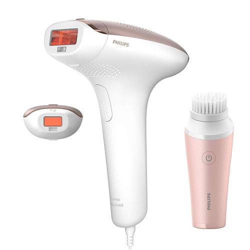 Philips BRI922/00 - Lumea Advanced - Epilateur à lumière pulsée avec 2 Embouts Corps/Visage et brosse nettoyante visage VisaPure