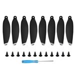Lot 24 Hélices 3 Ailes Orange + Vis + Tournevis – Compatibles DJI Mini 3