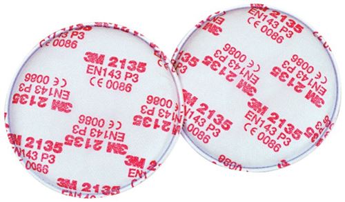 3M Partikelwechselfilter-Set, 10 Paar P3R rund