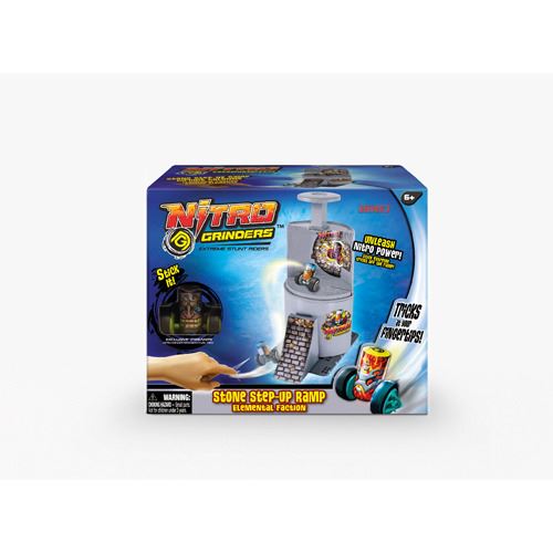Nitro Grinders Démarreurs Ramp Pack Stone Rampe Step-up Stone Gris