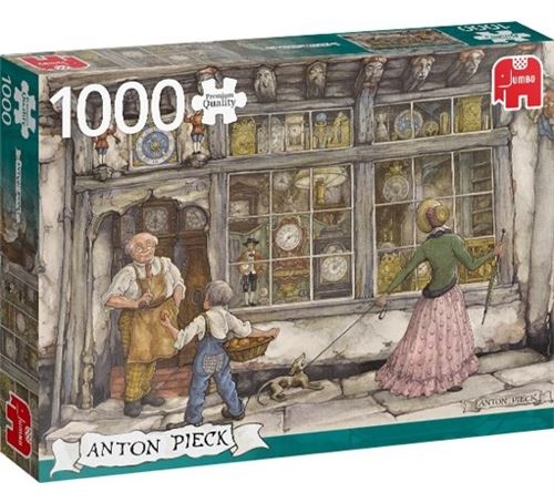 Jumbo puzzle Anton Pieck Anton Pieck The Clock Shop 1000 pièces
