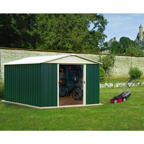 Abri De Jardin En Metal Galvanise Geyz 12 M Longueur 3 M