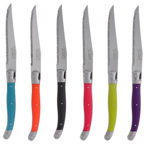Coffret de 6 couteaux à steak Jean Dubost loo60011ton