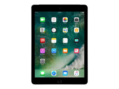 Apple 9.7-inch iPad Wi-Fi + Cellular - 5ème génération - tablette - 32 Go - 9.7" IPS (2048 x 1536) - 3G, 4G - LTE - gris sidéral