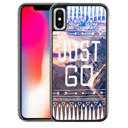 Coque pour iPhone XS just go