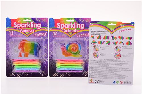 Faites vos propres animaux arc-en-ciel 12 assortis