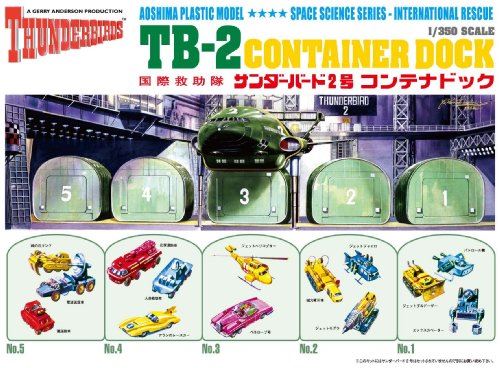 Quai À Conteneurs Thunderbird 2, Modèle 1300 De Dragon